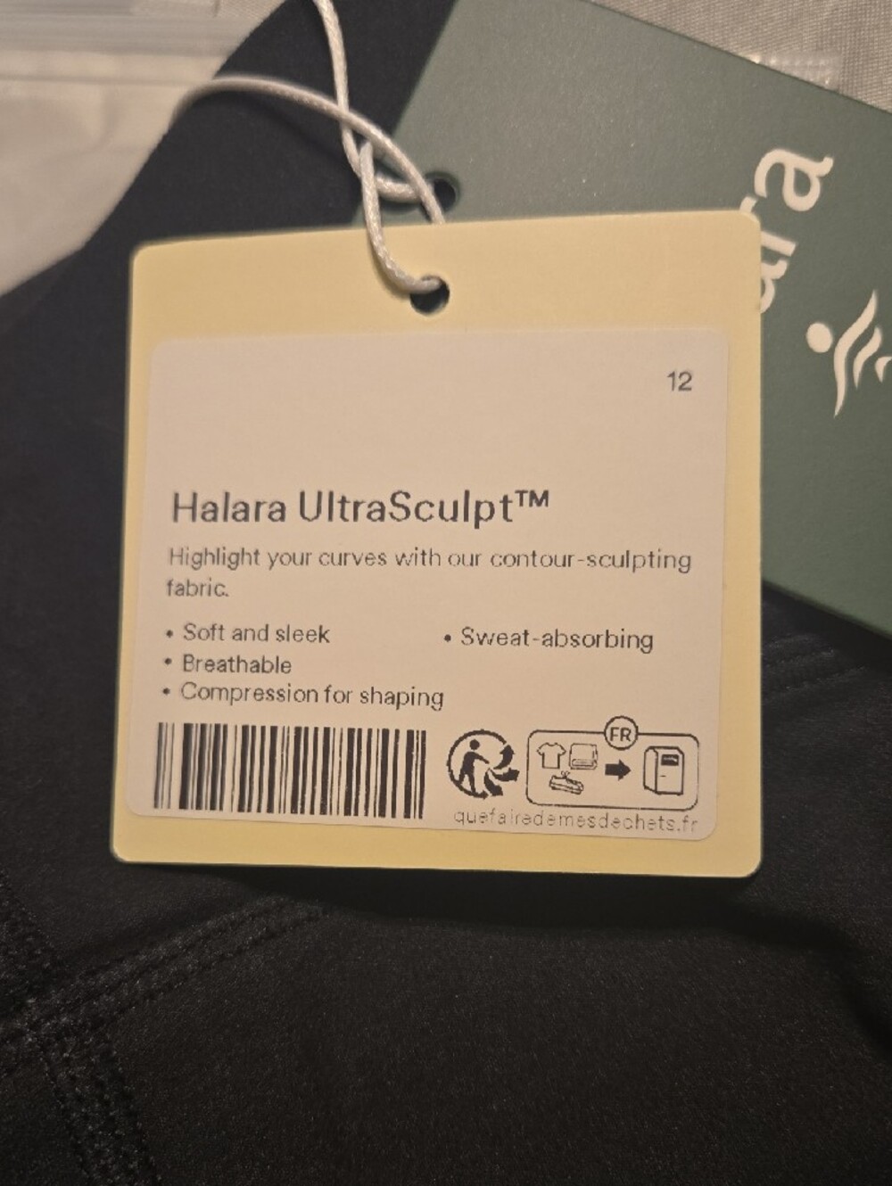 HALARA Ultra Booty Sculpt Black Tummy Tuck Leggings with Side Pocket 3 Pairs - Picture 4 of 5
